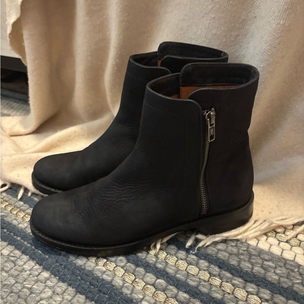 Frye Black Ankle Boots